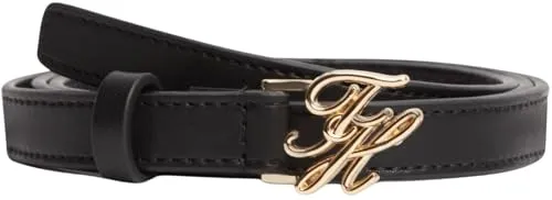 Tommy Hilfiger Th Script Cintura Donna 95cm Nera
