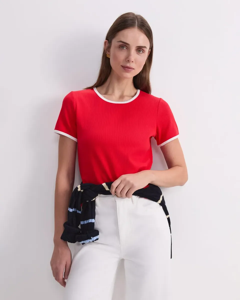 Sportscraft Staple maglietta cotone coste