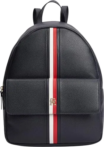 Tommy Hilfiger TH Corp Ess AW0AW19335 Zaino Donna Blu Spazio