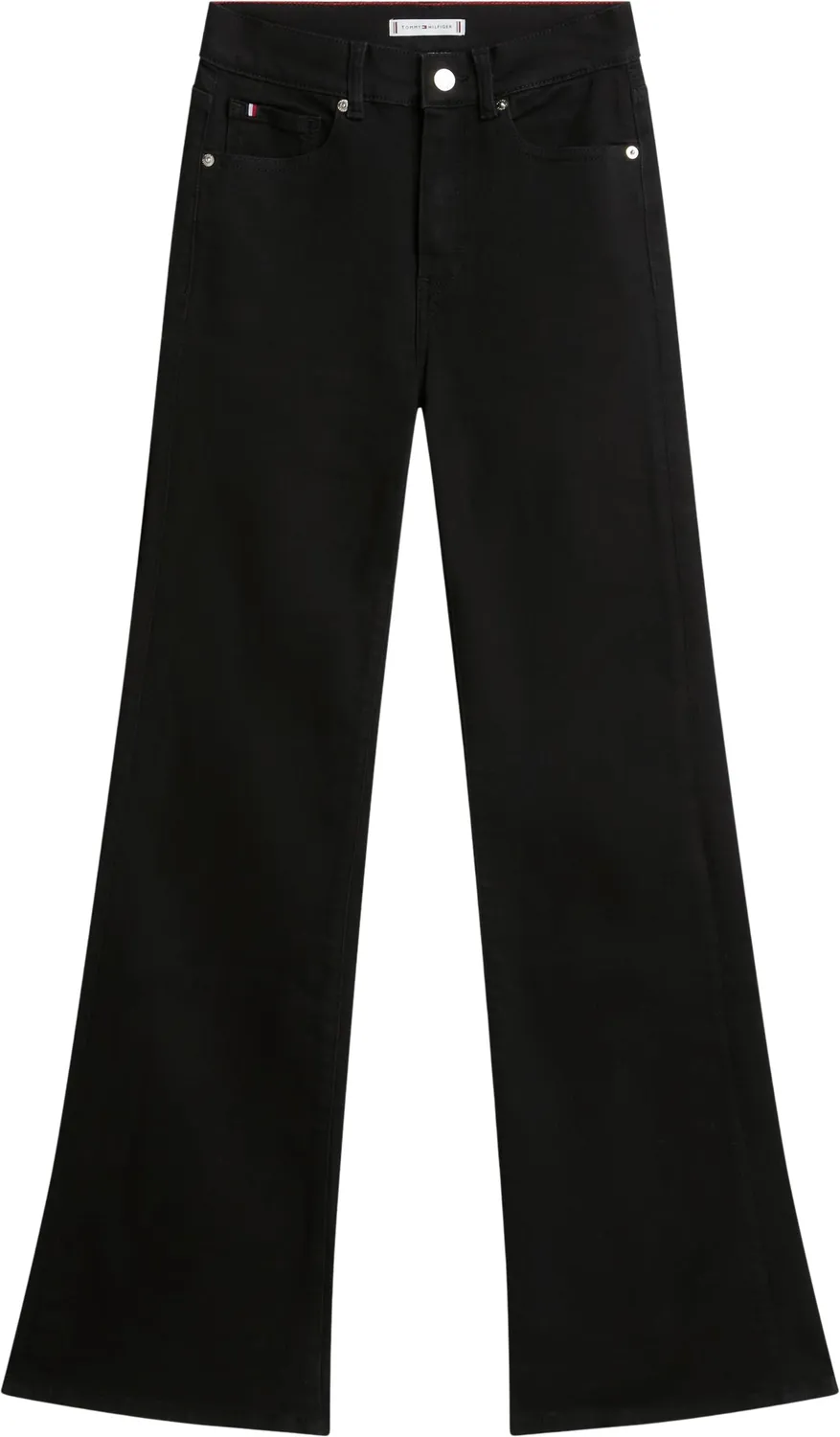 Tommy Hilfiger Flare WW0WW49664 jeans donna 28W/30L nero