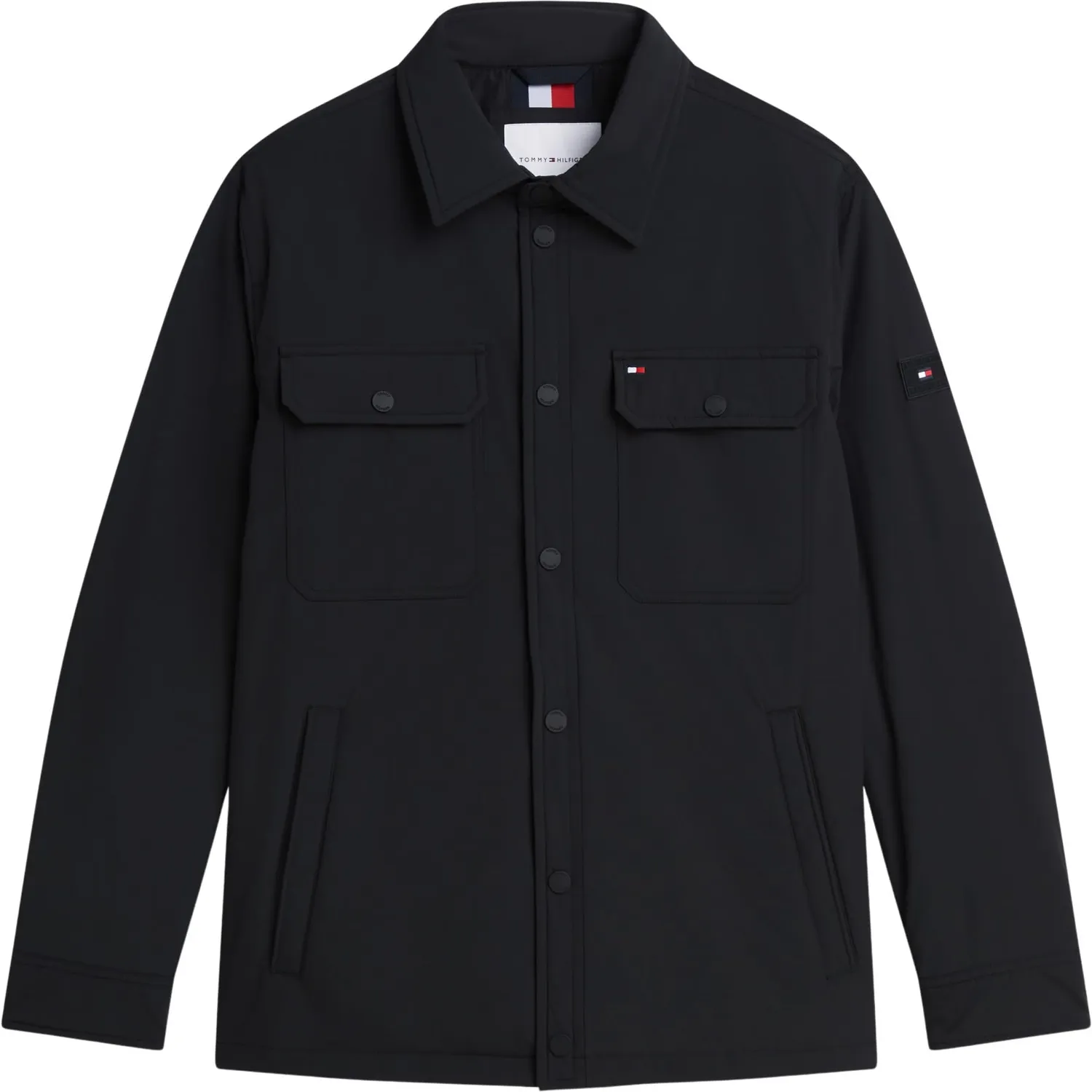 Tommy Hilfiger Packable MW0MW44767 camicia giacca uomo XL leggera