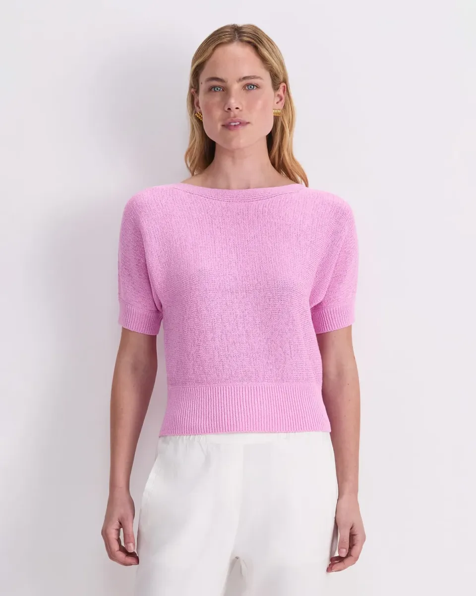 Sportscraft Josie Tape Yarn Batwing maglia donna cotone