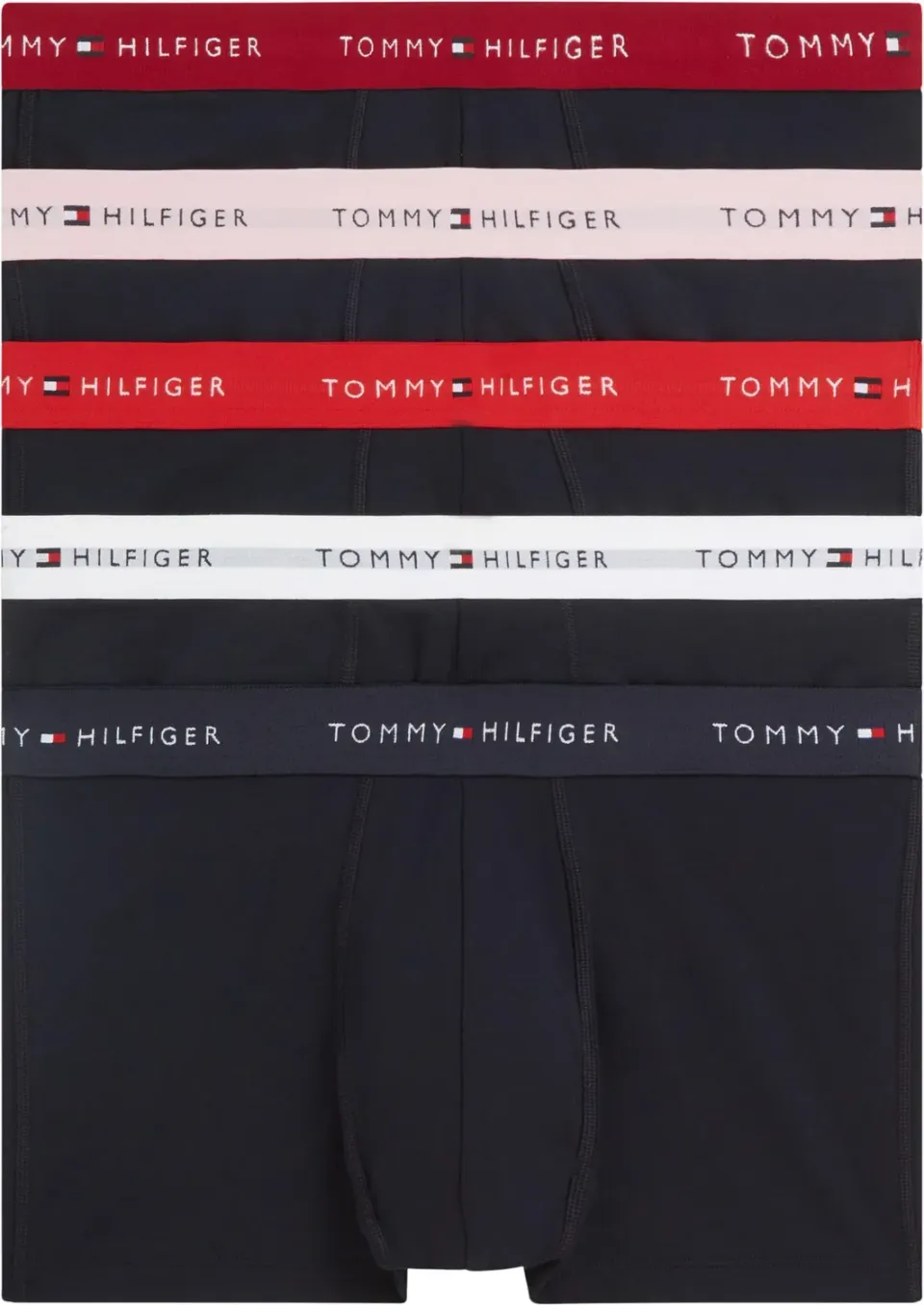 Tommy Hilfiger 5P Trunk UM0UM03893 boxer uomo L 5 pezzi cotone