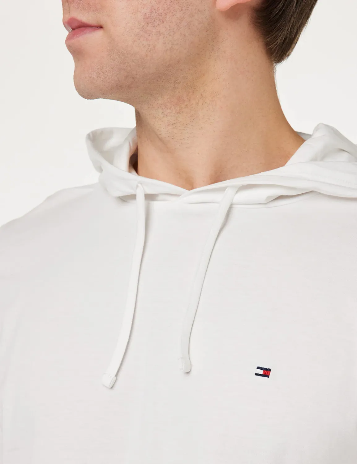 Tommy Hilfiger Felpa Uomo Cappuccio Cotone Taglia XL Manica Lunga