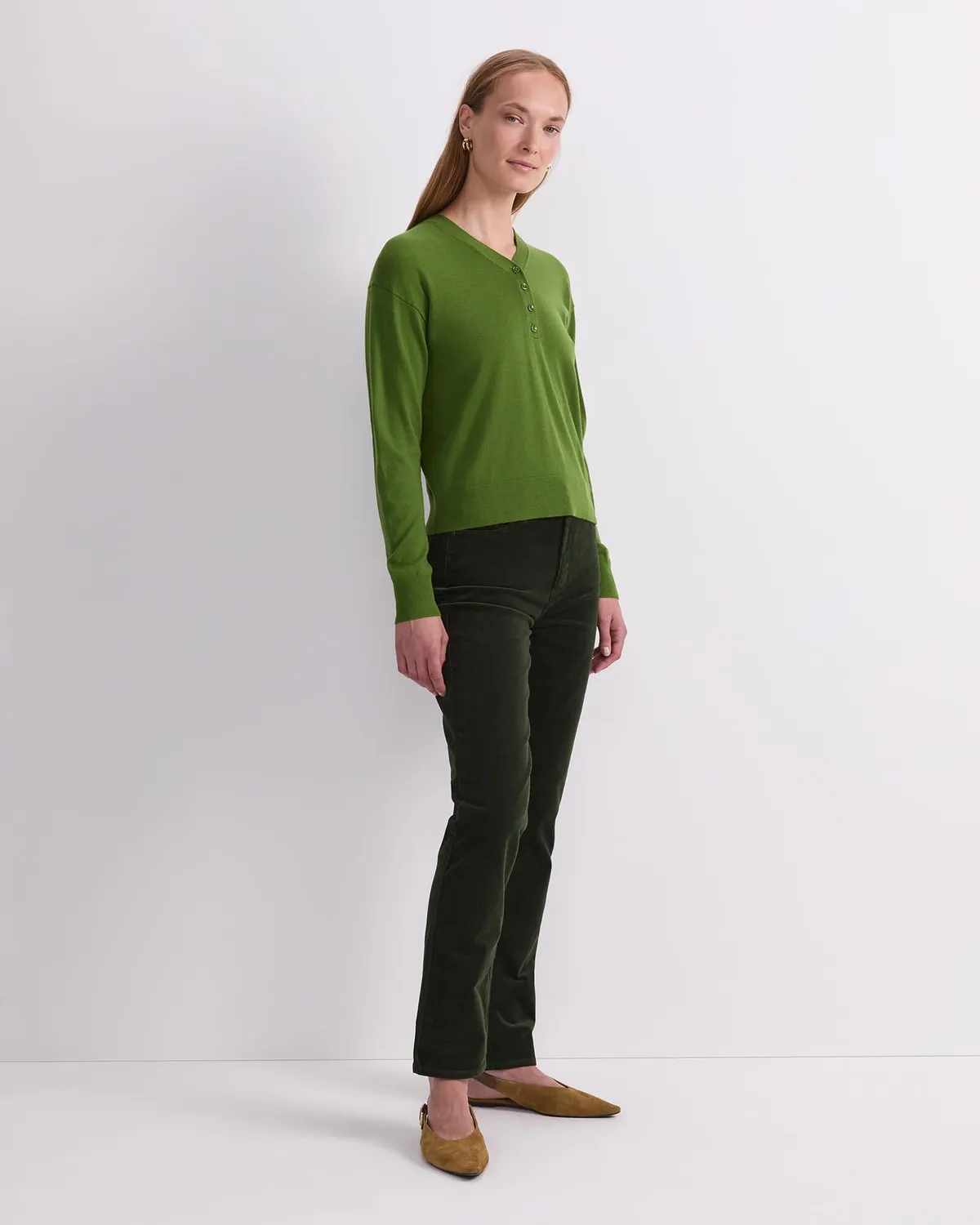 Sportscraft Francis Henley lana merino unisex