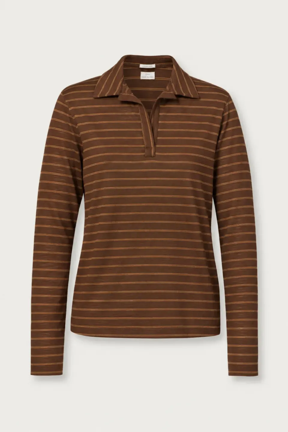 Massimo Alba Bordeaux polo marrone lana vergine