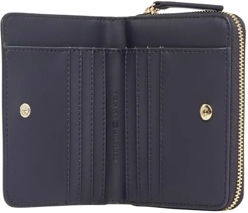Tommy Hilfiger Logotape portafoglio donna piccolo blu unisex