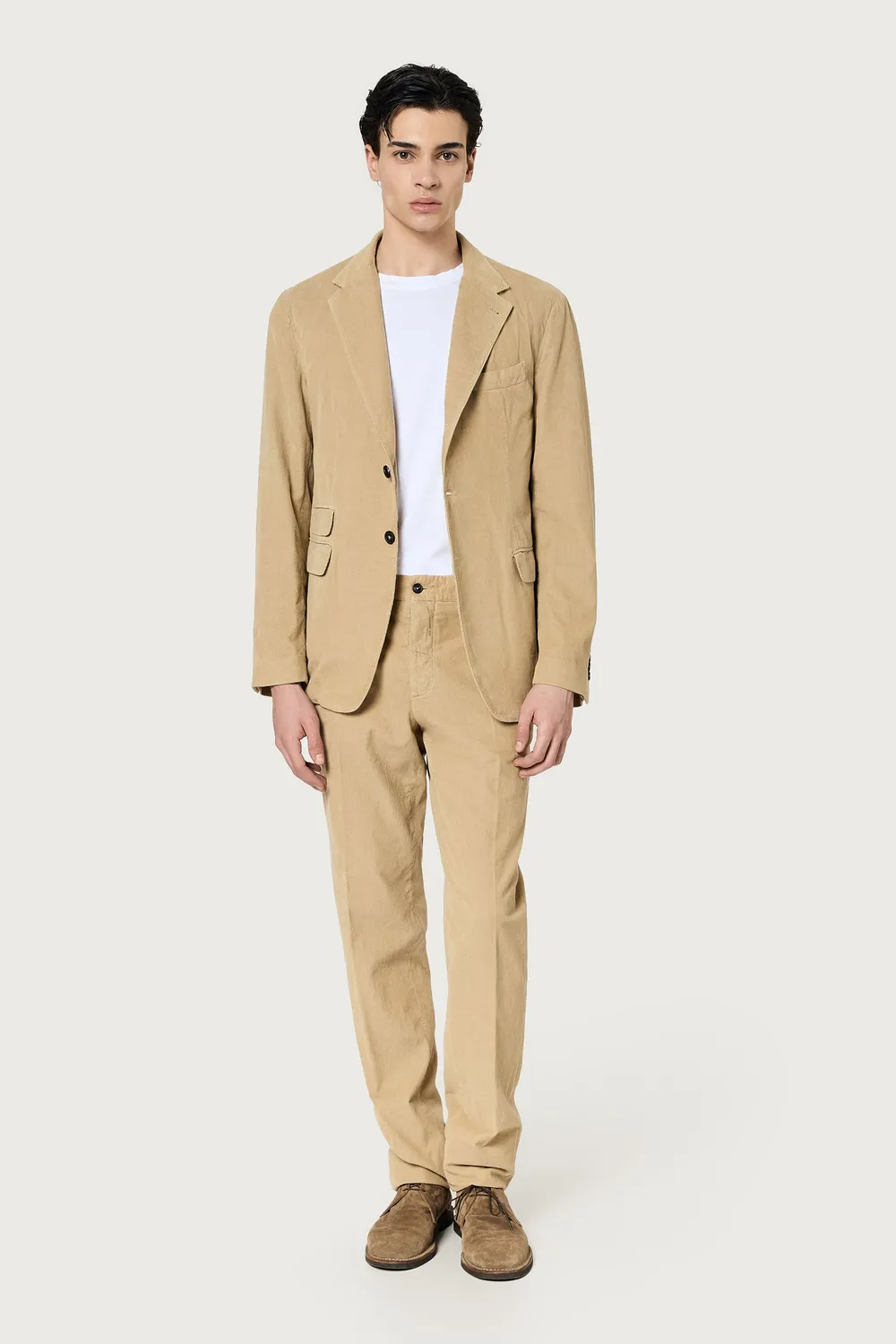 Massimo Alba Sloop completo velluto desert cotone