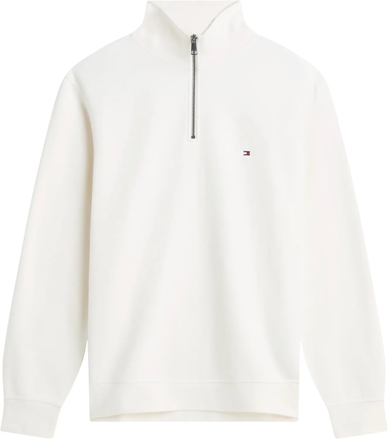 Tommy Hilfiger Essential Fleece MW0MW37233 felpa zip M nera