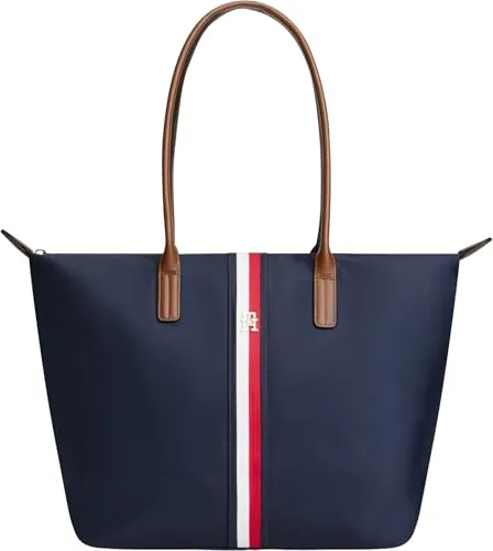 Tommy Hilfiger Popette AW0AW19027 borsa tote donna in tela