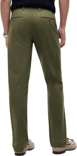 Tommy Hilfiger Denton chino uomo verde 36W/32L straight fit