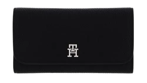 Tommy Hilfiger TH Emblem Flap portafoglio donna carte