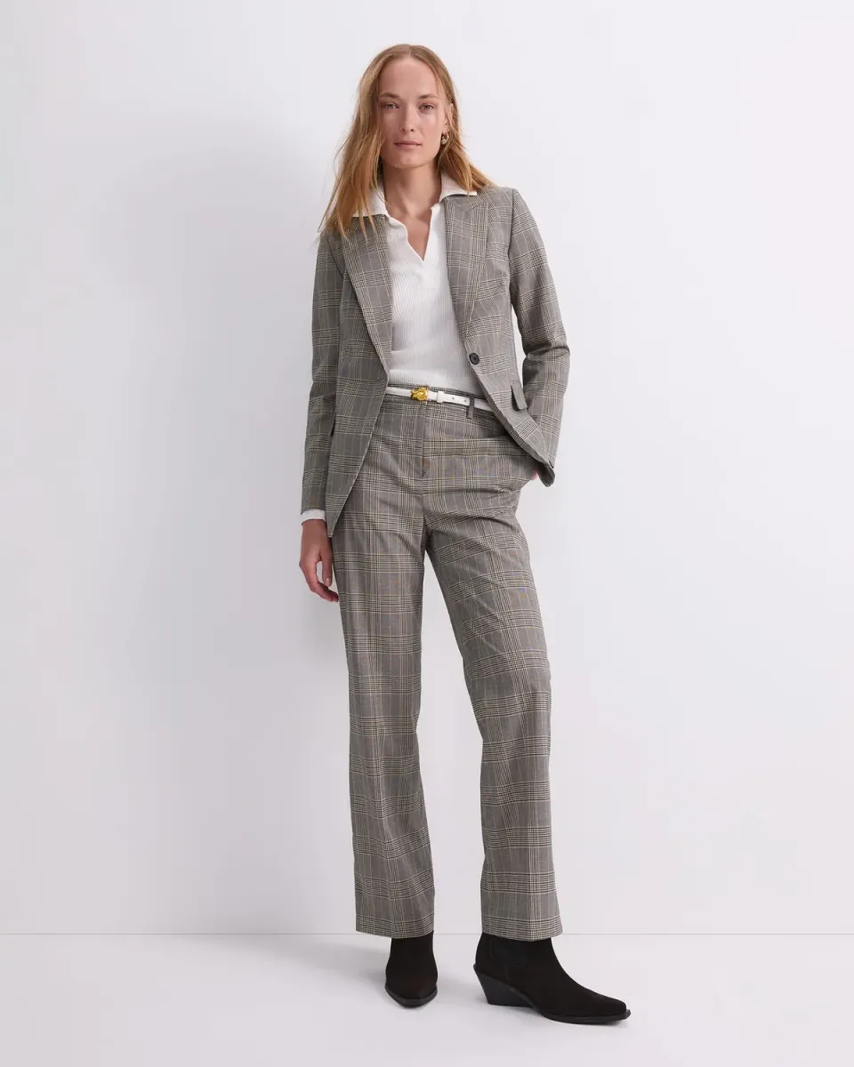 Sportscraft Chelsea Check pantalone lungo quadri straight
