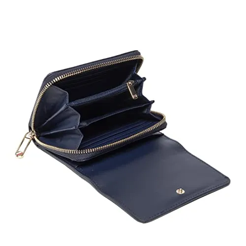 Tommy Hilfiger Iconic Tommy portafoglio donna blu monete