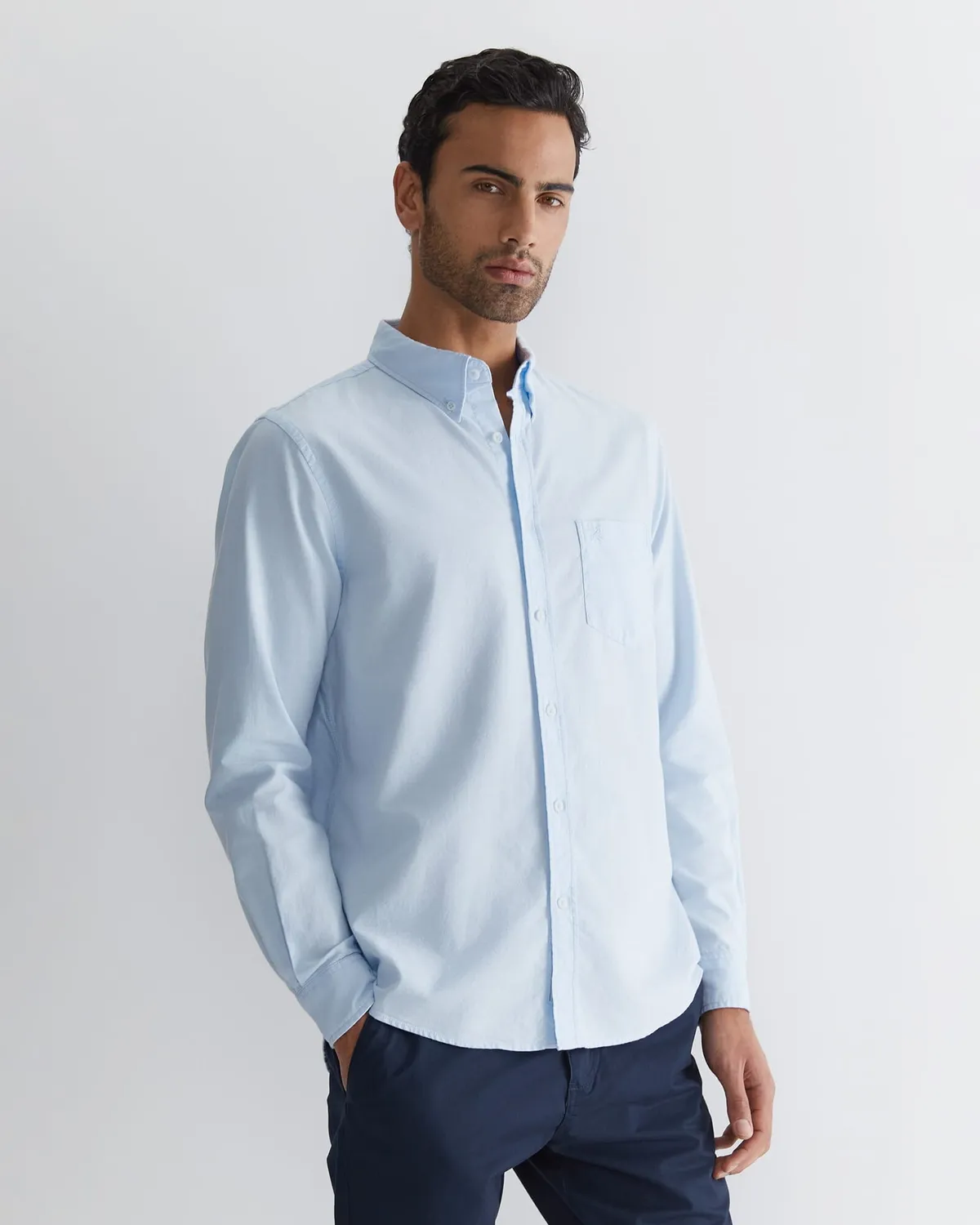 Sportscraft Oxford 207144 camicia manica lunga cotone