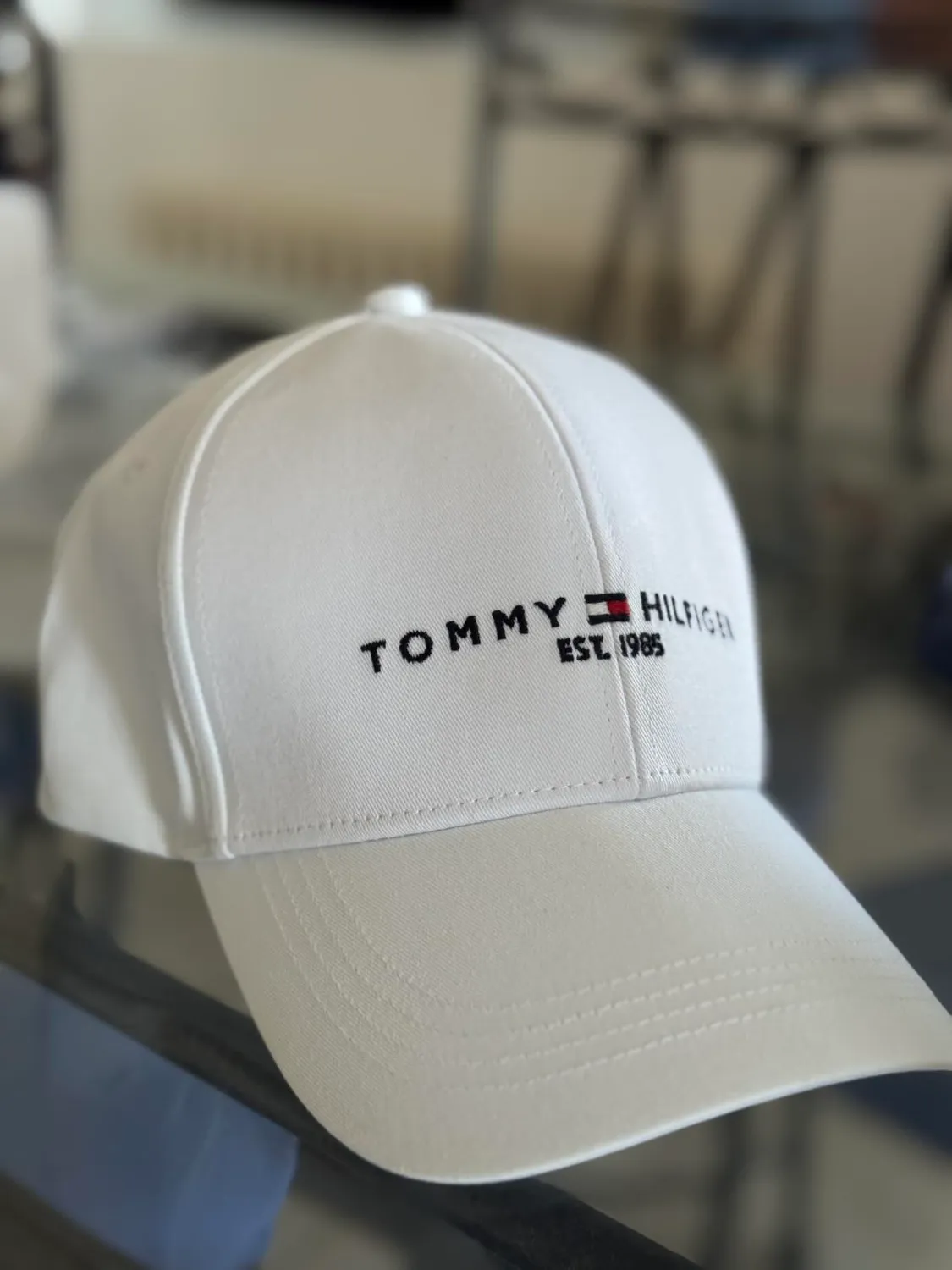 Tommy Hilfiger TH Established cappellino baseball blu taglia regolabile