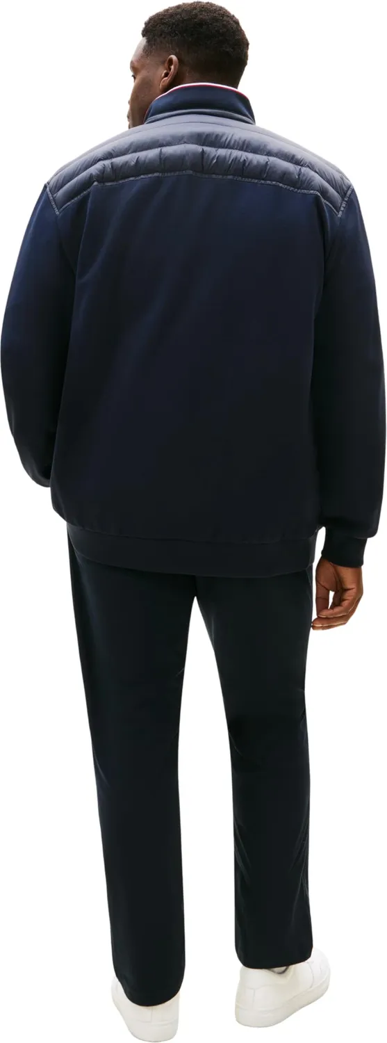 Tommy Hilfiger BT-Mix Media MW0MW43059 felpa 5XL blu navy zip