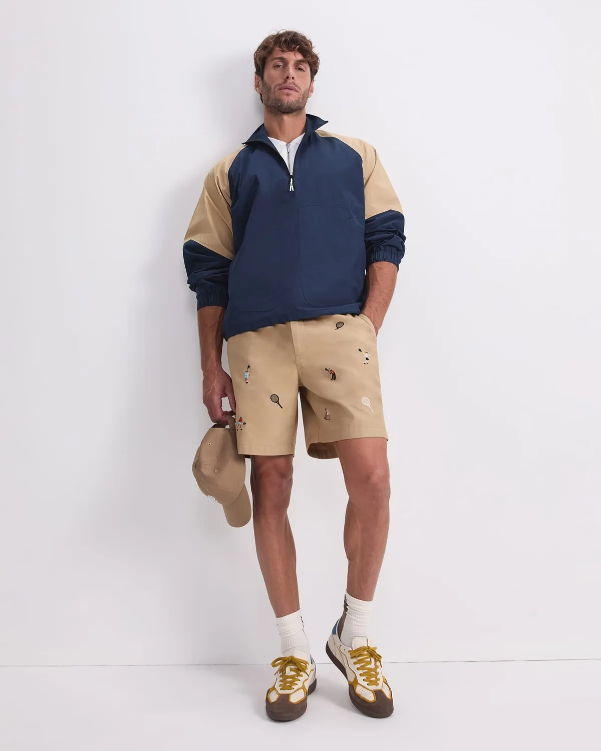 Sportscraft Rafter giacca anorak mezza zip uomo