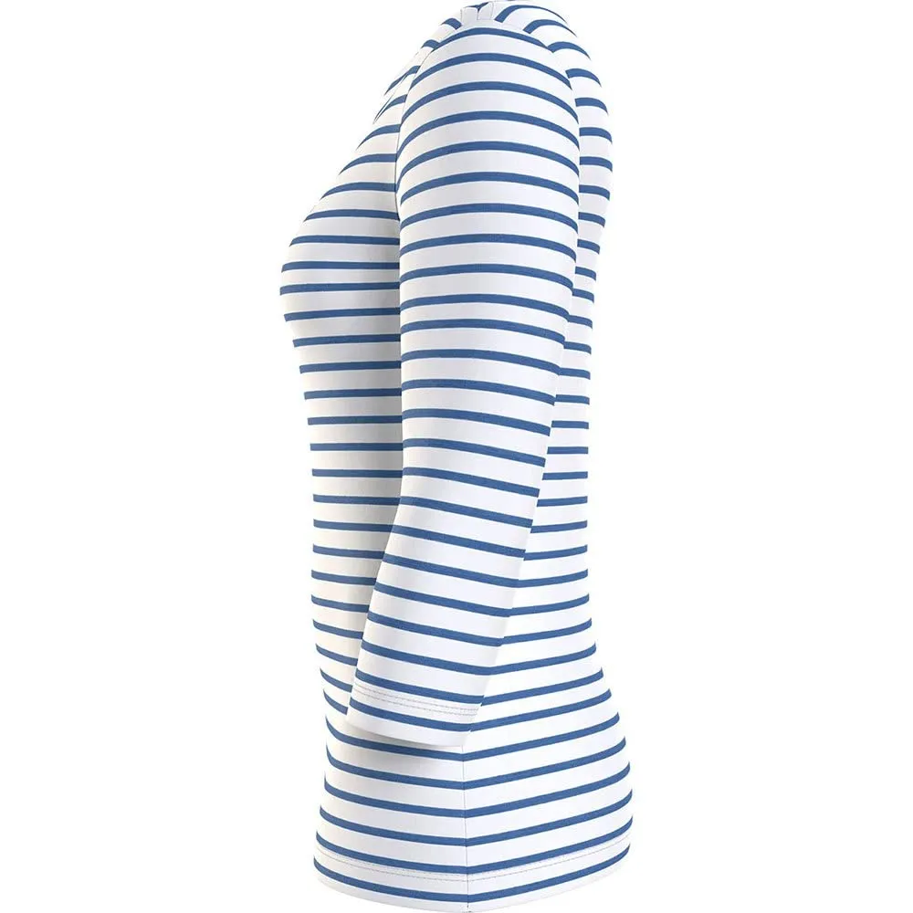 Tommy Hilfiger Basic t-shirt maniche lunghe donna cotone