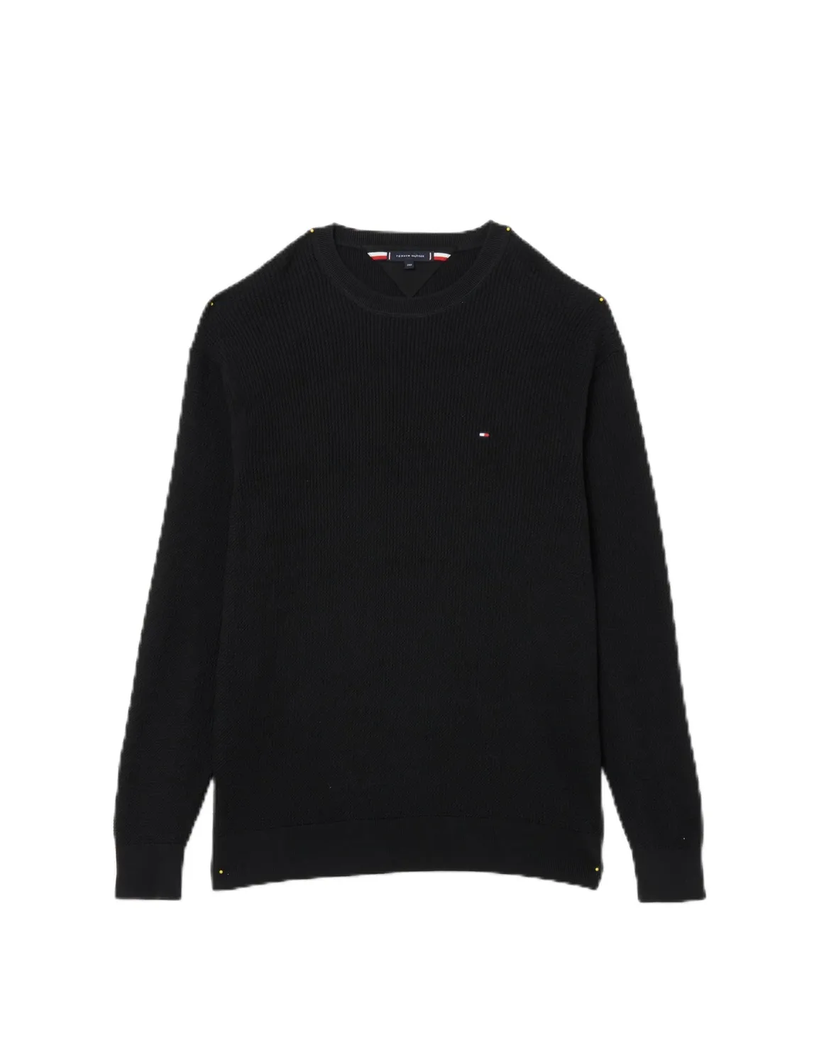 Tommy Hilfiger BT-Structure MW0MW37974 Maglione Blu Girocollo