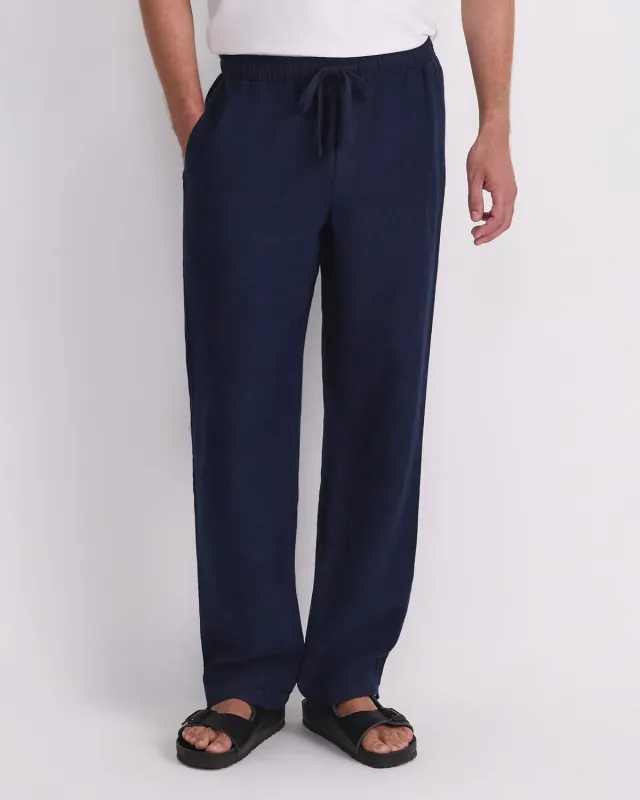 Sportscraft Caffery pantalone lino gamba dritta