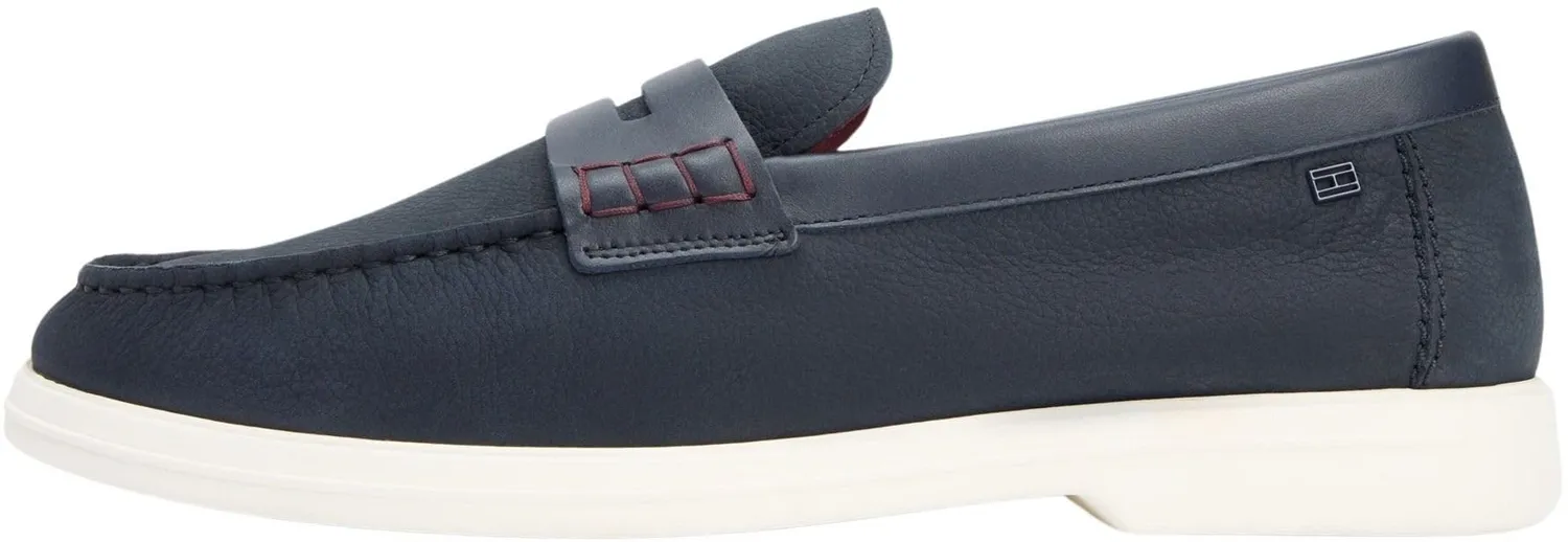 Tommy Hilfiger Mix Nubuck FM0FM05785 mocassini uomo marrone