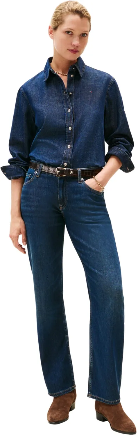 Tommy Hilfiger Milo WW0WW47487 jeans donna dritti 27W/30L
