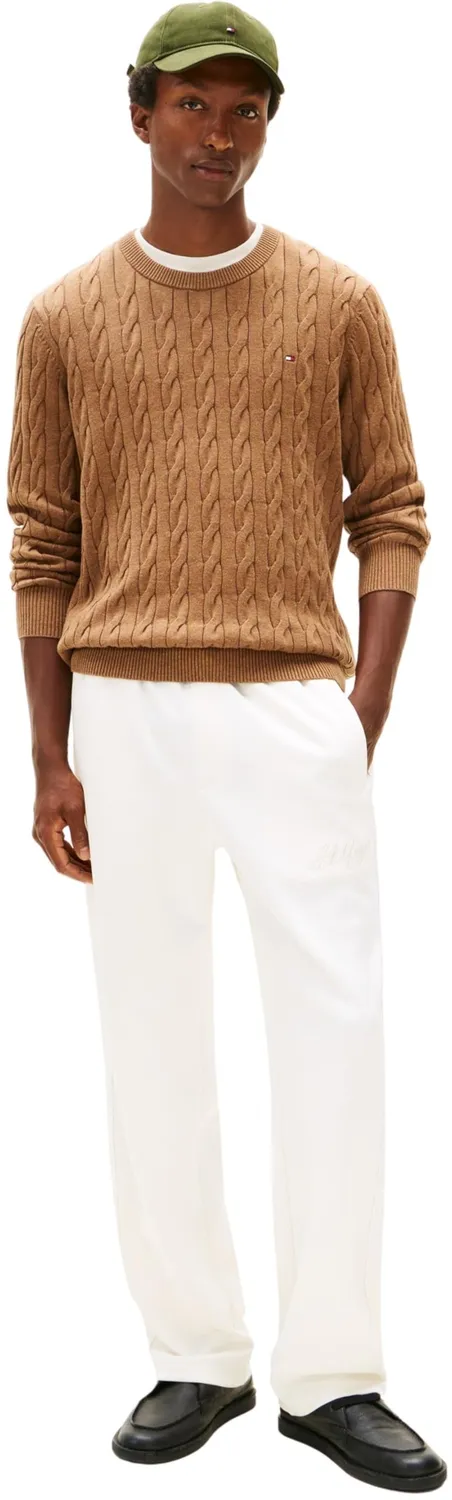 Tommy Hilfiger Classic Cable maglione MW0MW33132 marrone M