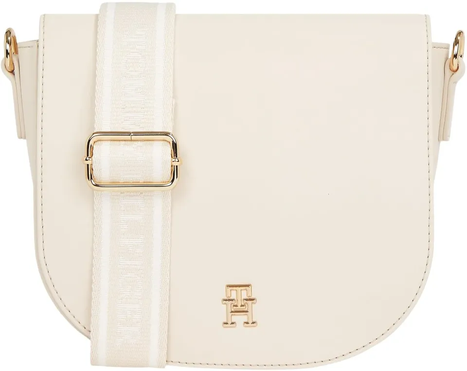 Tommy Hilfiger Logotape Borsa Tracolla Beige Sugarcane
