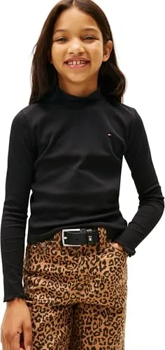 Tommy Hilfiger Mock Neck KG0KG08802 top bambina 12 anni