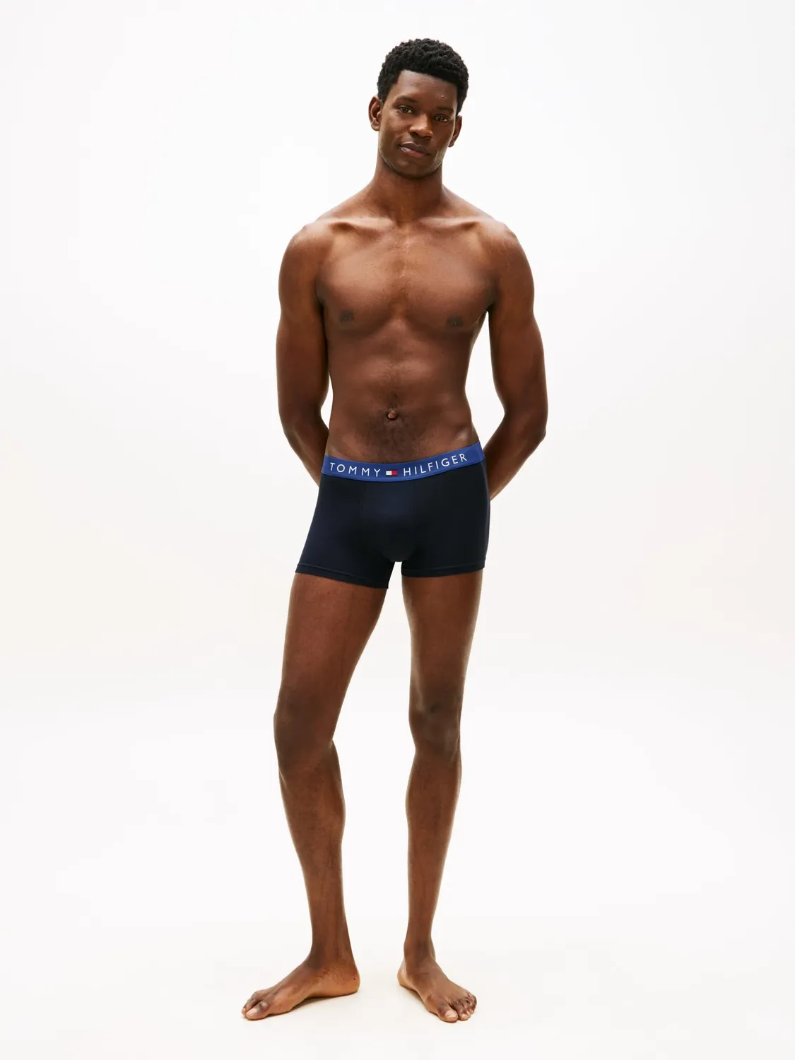 Tommy Hilfiger 3P Trunk UM0UM03908 Boxer Uomo M Grigio 3 Pezzi