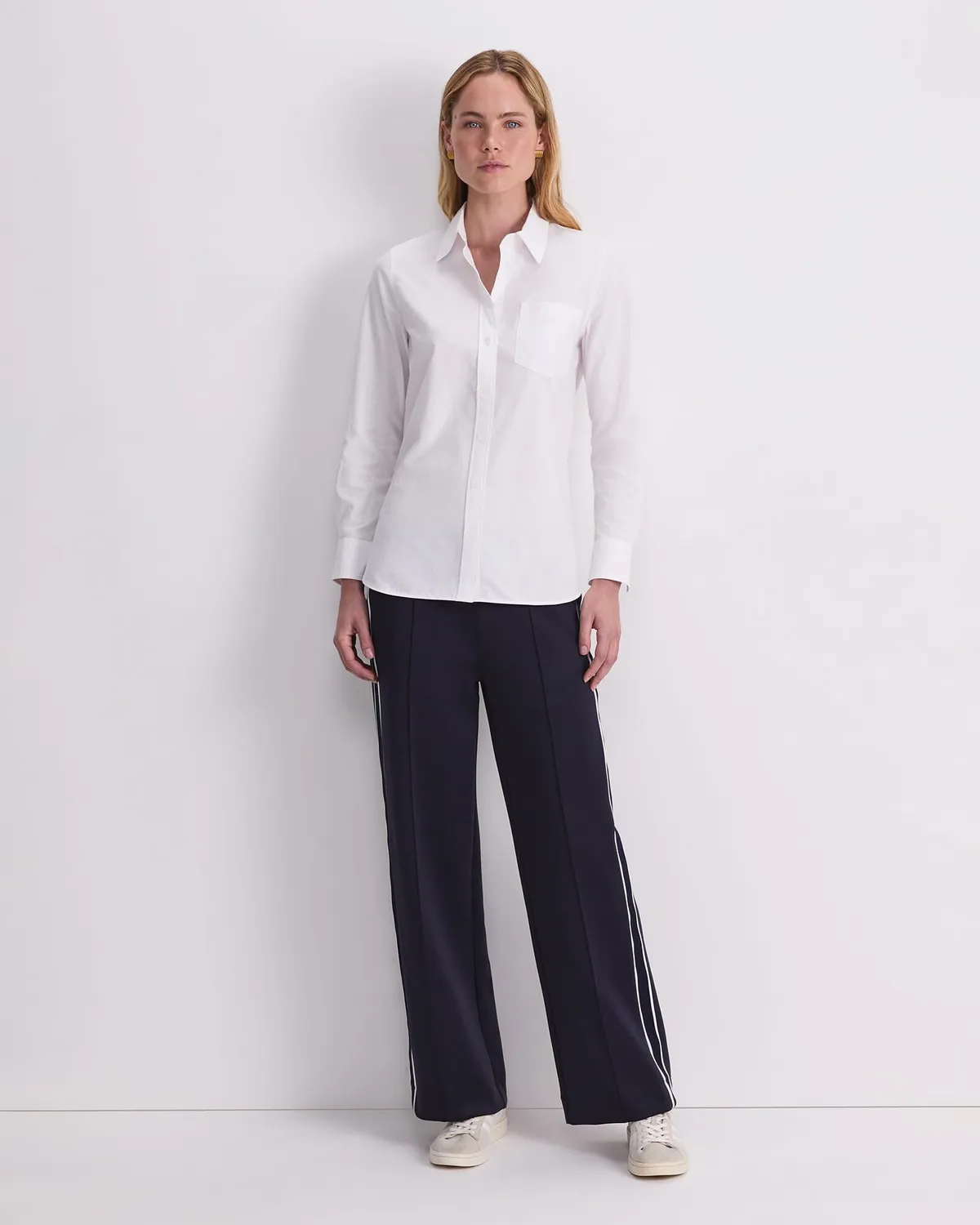 Sportscraft Oxford camicia cotone manica lunga regular