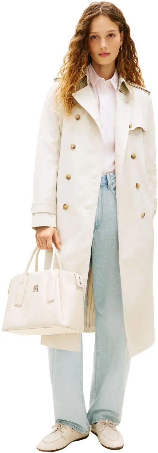 TH Essential AW0AW18532 cartella beige crema