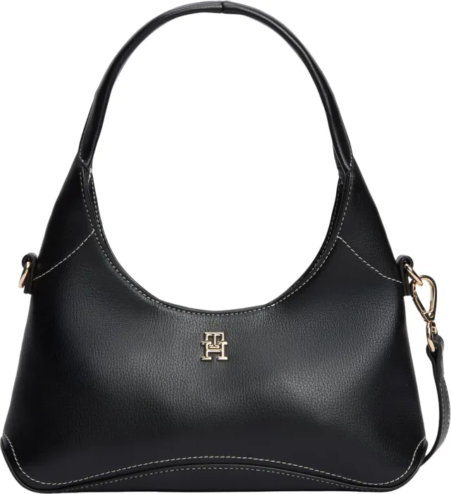 Tommy Hilfiger Everyday AW0AW19185 Hobo Donna Nera Mini