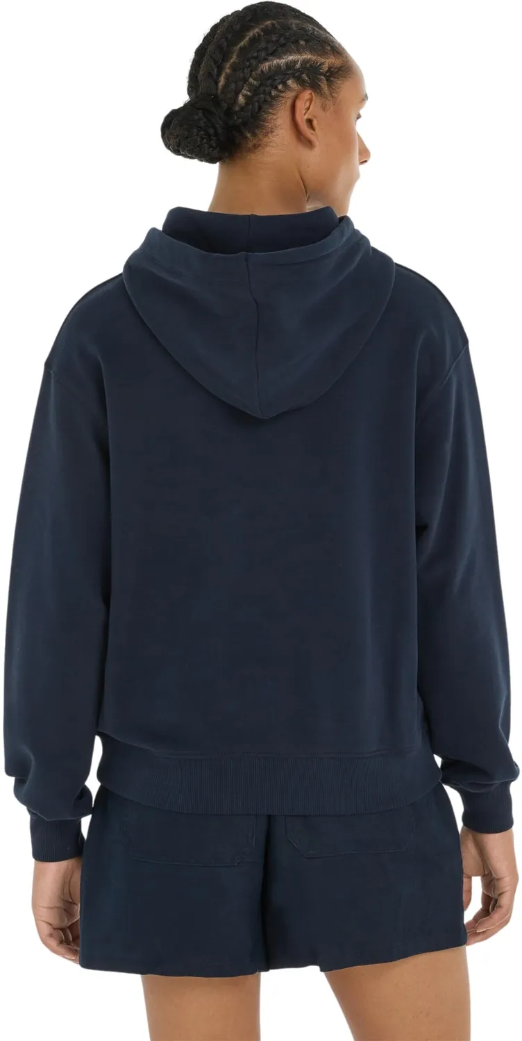 Tommy Hilfiger felpa cappuccio donna Desert Sky blu logo