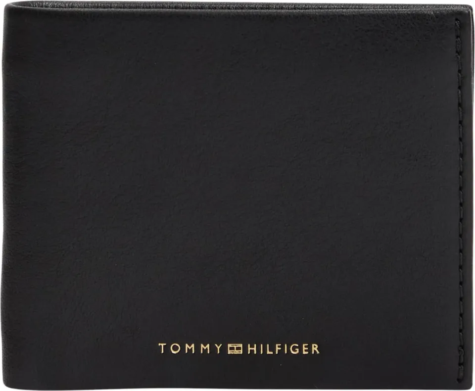 Tommy Hilfiger AM0AM14795 portafoglio bifold nero uomo