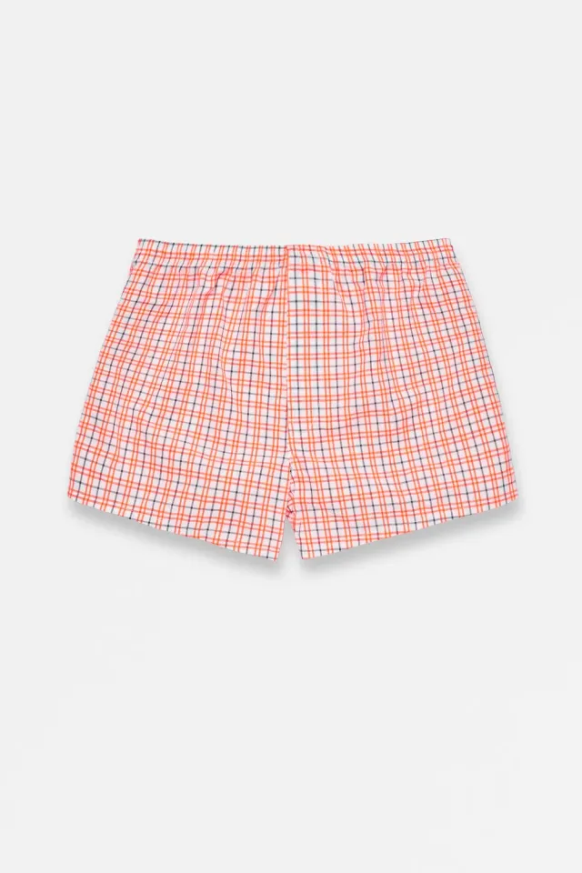 Massimo Alba Boxer boxer uomo arancione cotone