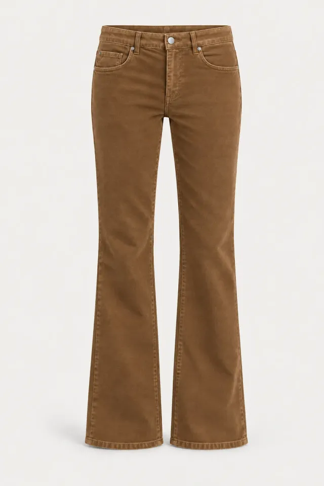Massimo Alba FLARE pantaloni svasati antique bronze