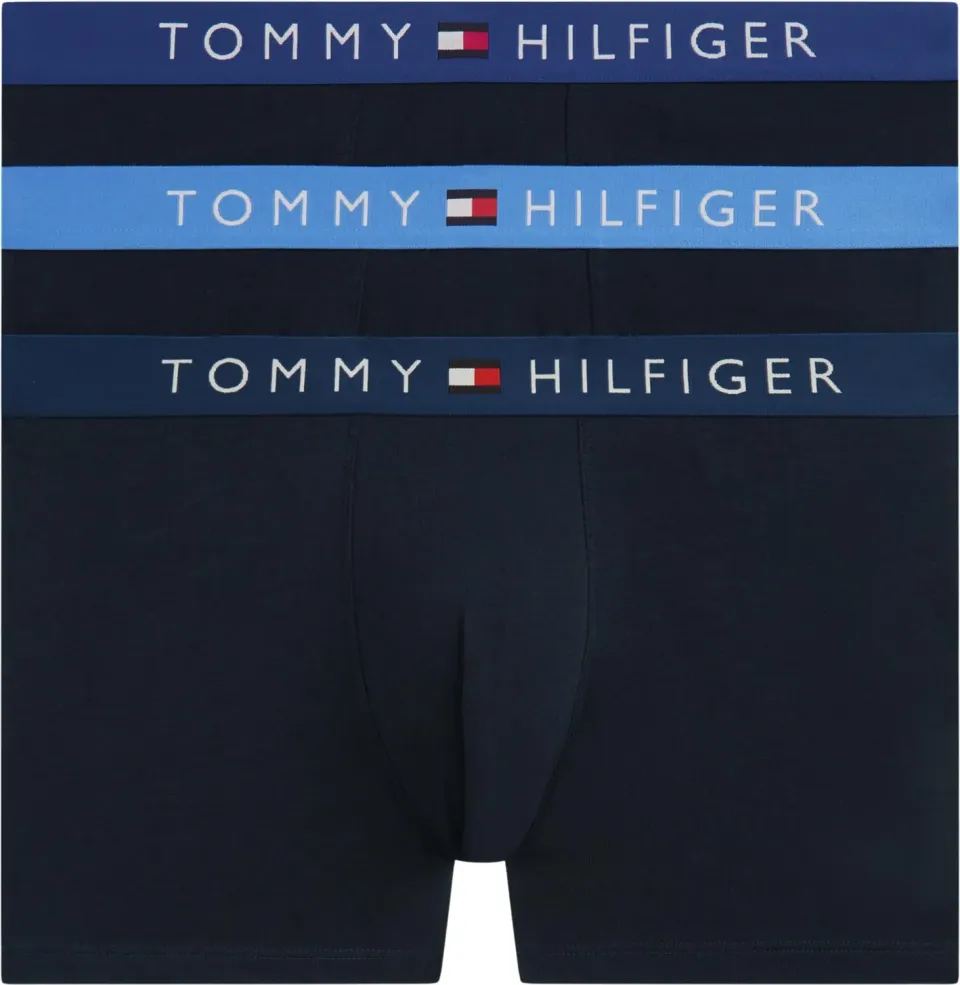 Tommy Hilfiger 3P Trunk UM0UM03908 Boxer Uomo M Grigio 3 Pezzi