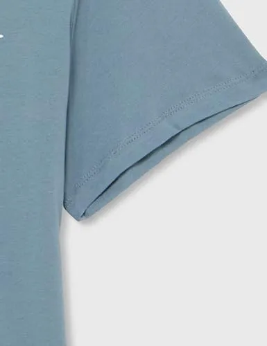Tommy Hilfiger t-shirt donna blu Blue Coal taglia 46