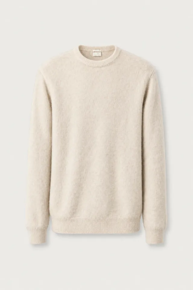 Massimo Alba Kane maglione cashmere magnolia