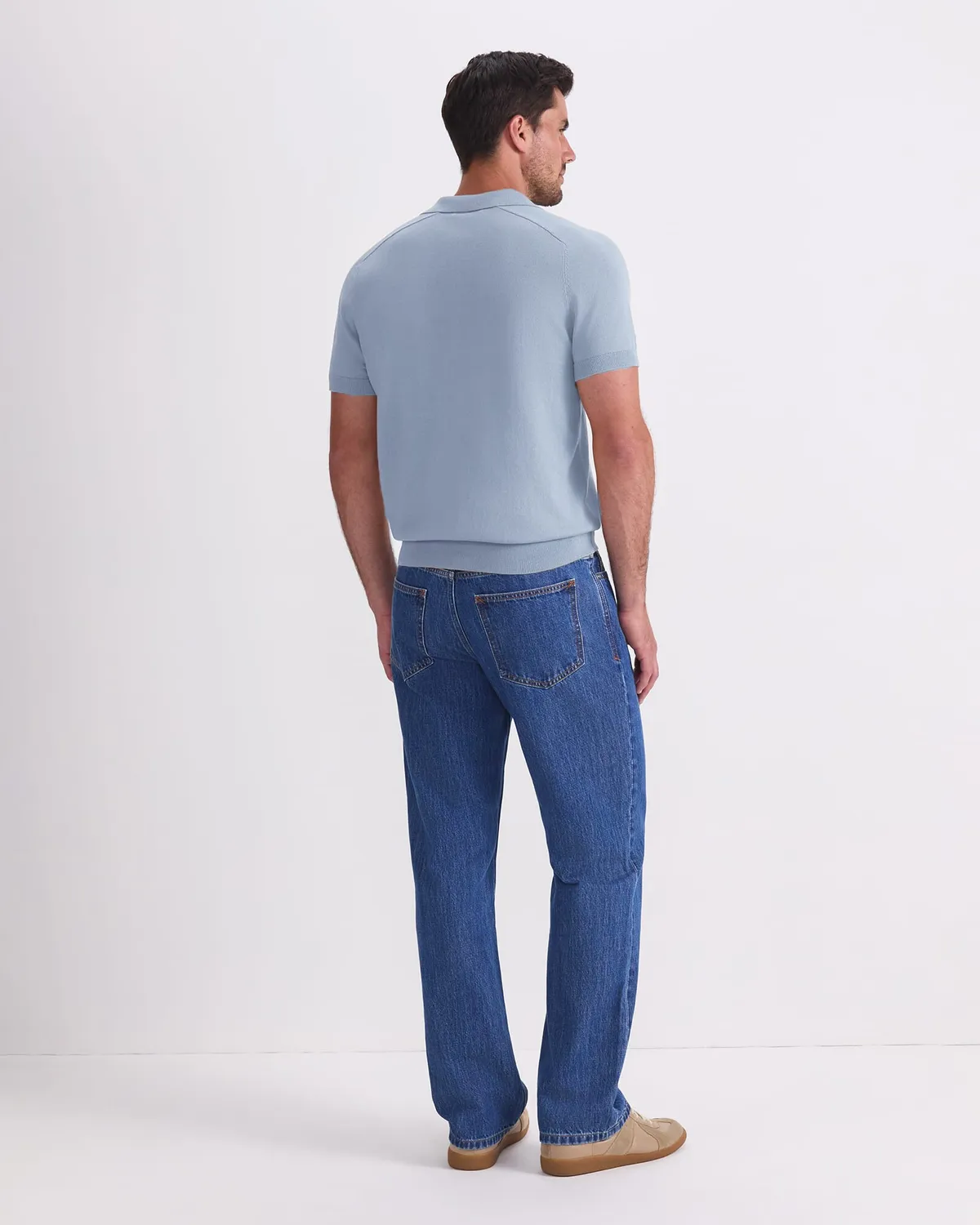 Sportscraft Brookes Polo uomo seta cotone manica corta