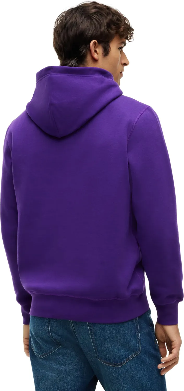 Tommy Hilfiger Ess Seasonal felpa cappuccio Tuscan Grape fleece