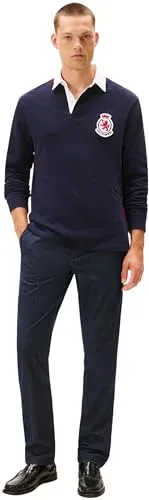 Tommy Hilfiger Denton chino uomo blu straight fit 40W/36L