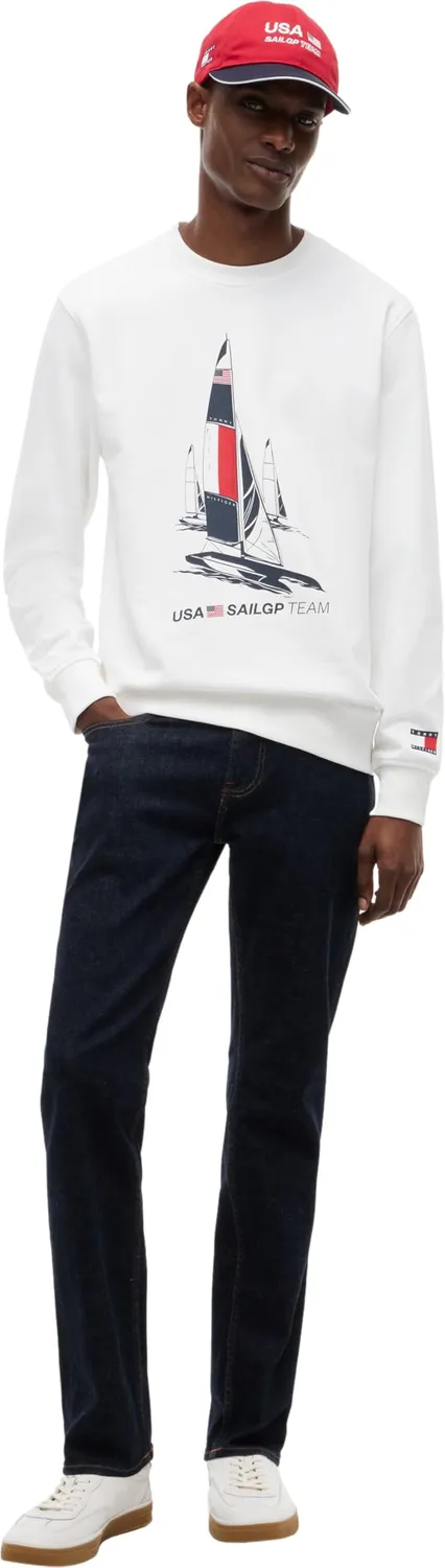 Tommy Hilfiger Us Sailgp Graphic Crewneck MW0MW44686 Felpa XXL