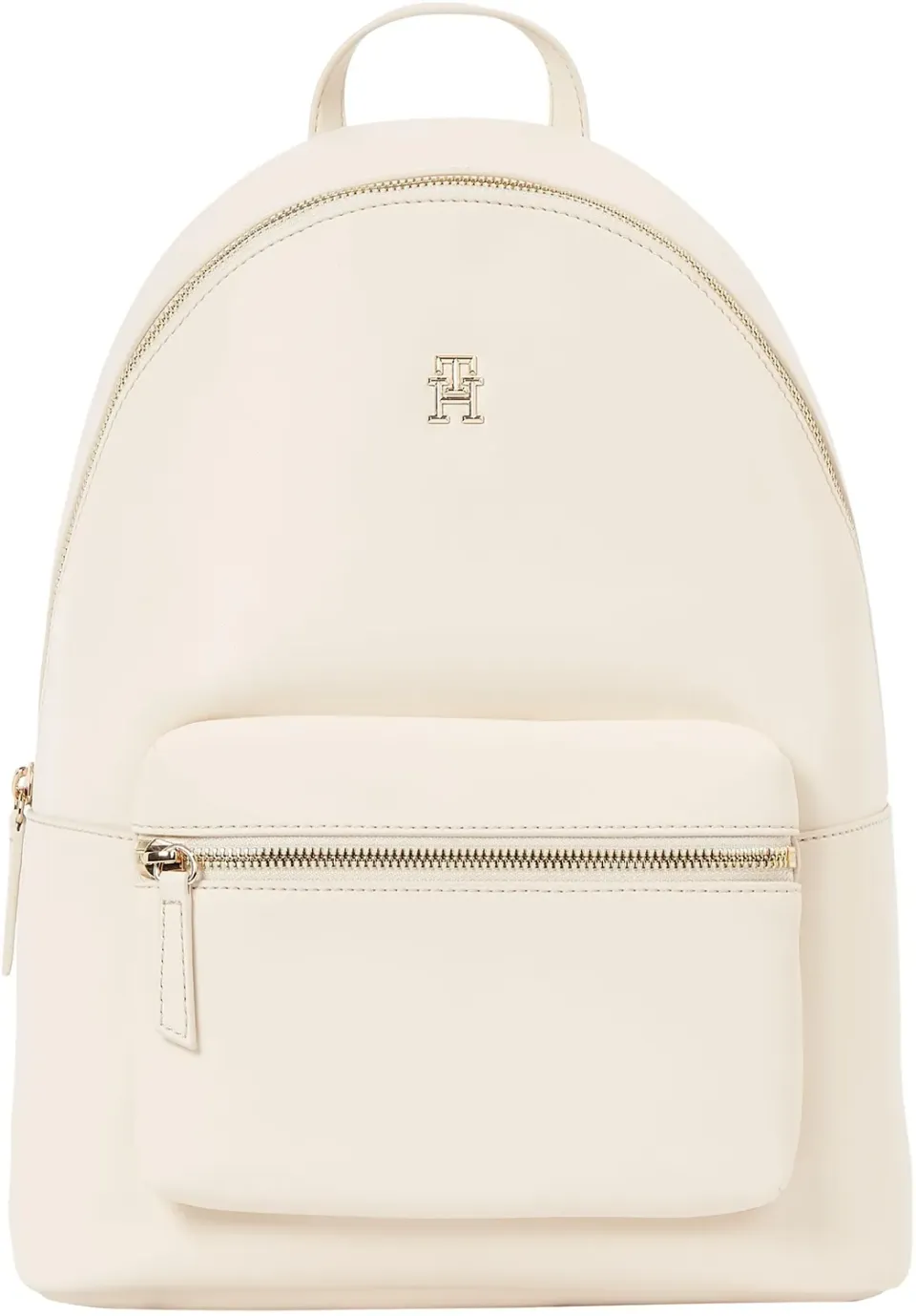 Tommy Hilfiger Logotape Zaino Beige Elegante 35cm