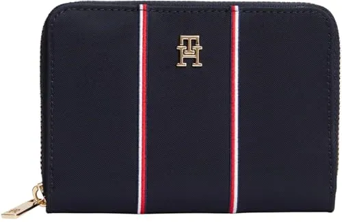 Tommy Hilfiger Icon Med Nylon Corp borsa blu con zip