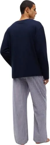 Tommy Hilfiger UM0UM04056 Pigiama Uomo L con Pantalone Lungo