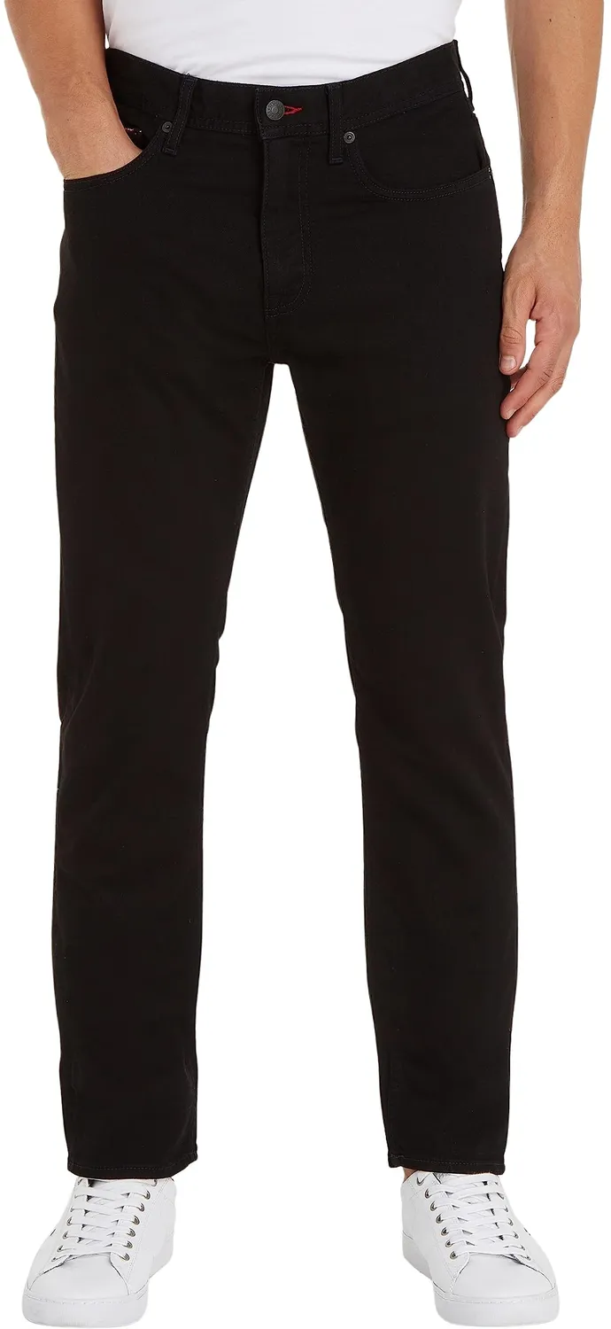 Tommy Hilfiger Core Straight Denton jeans uomo blu elasticizzato