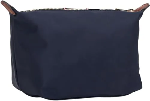 Tommy Hilfiger Icon Zip Beauty Case Nylon Donna Blu